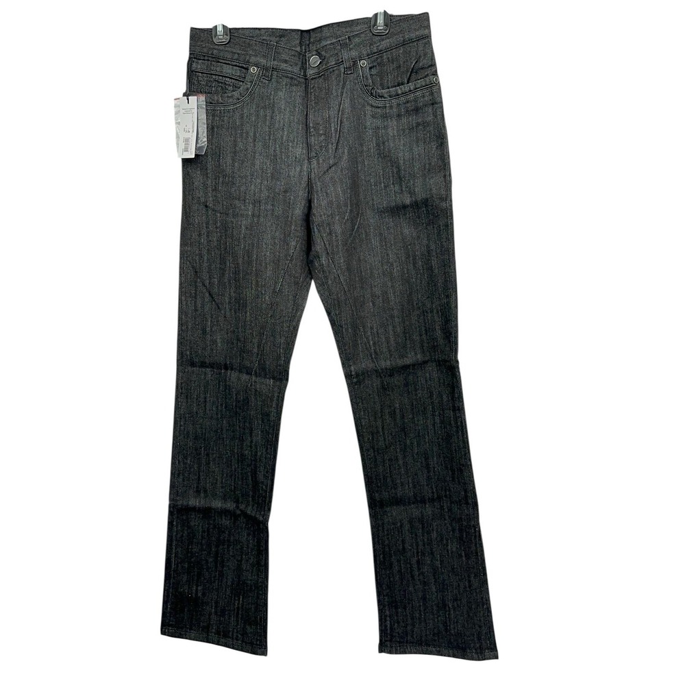Versace Collection Black Stretch Jeans 32 V600057 Slim Fit Designer Italy‎